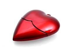 Heart shape USB Flash Drive for valentine's gift