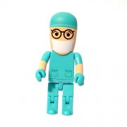 Cartoon doctor series USB stick for medical gift