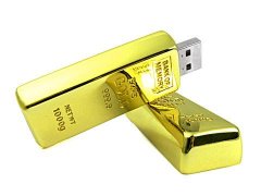 Gold Bar USB Flash Drives