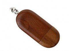 Wooden USB Flash Drives With Keyring