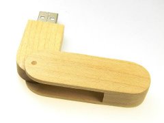 Wooden Swivel USB
