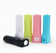 New products 2019 power bank / LED flashlight / 2600mah mini power bank for promotion