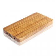 Wooden power bank 4000mah