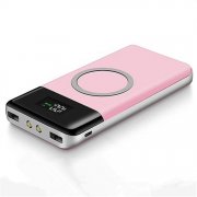 10000mah wireless power bank with led display