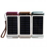 8000mah solar power flashlight